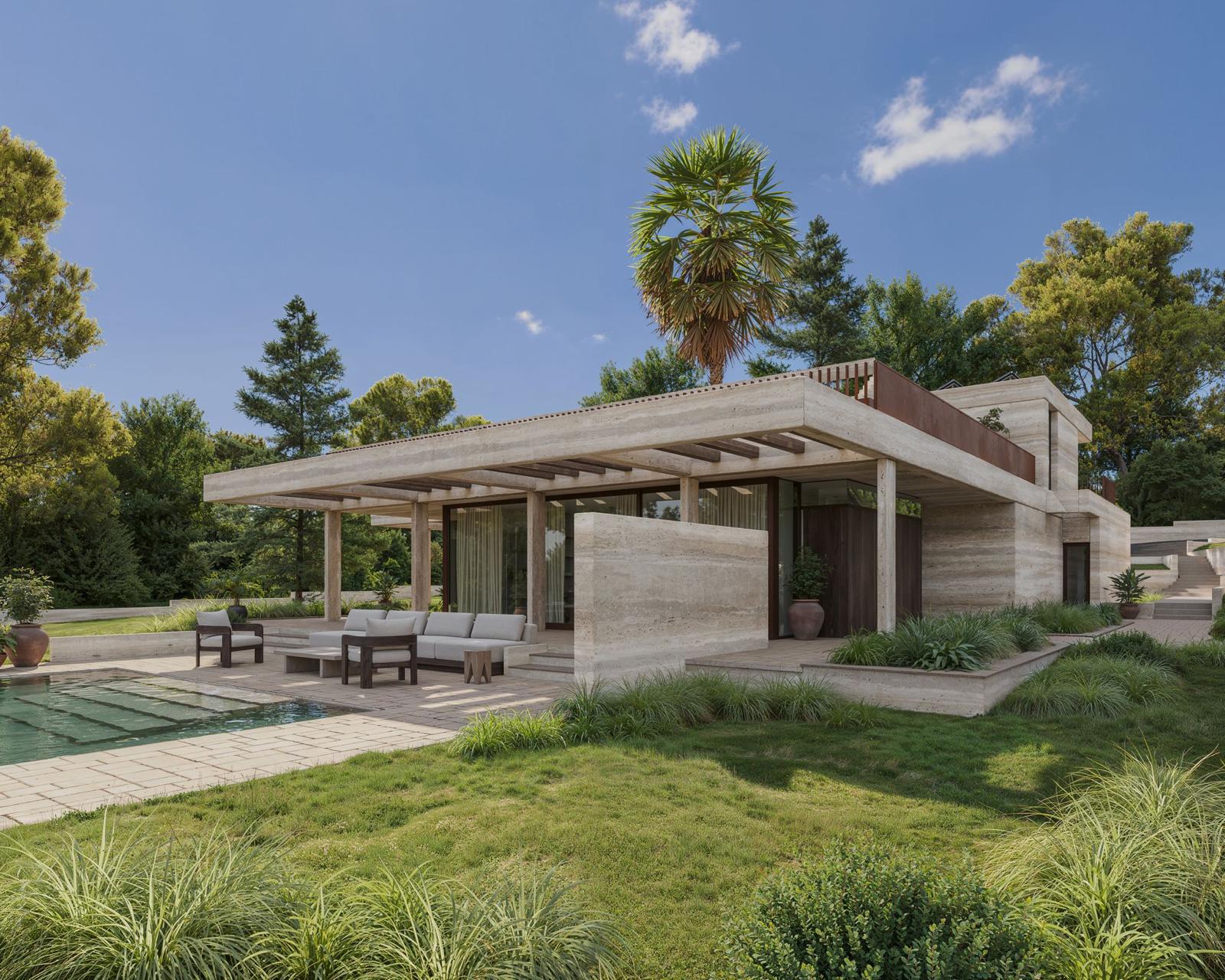 Villa in Saint-Jean-Cap-Ferrat — architecture by Studio Takaya