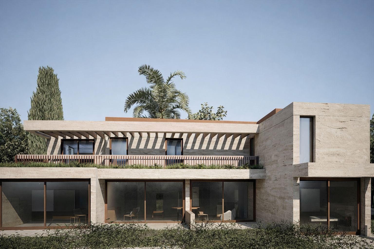 Villa in Saint-Jean-Cap-Ferrat — architecture by Studio Takaya