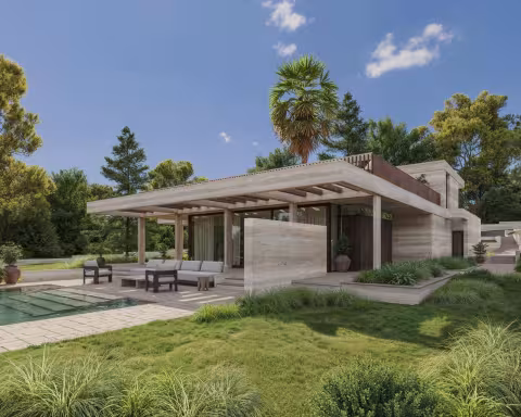 Villa in Saint-Jean-Cap-Ferrat — architecture by Studio Takaya