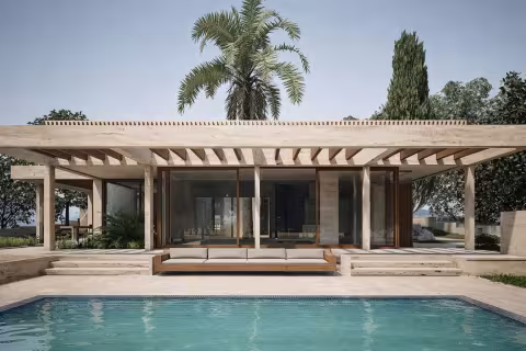 Villa in Saint-Jean-Cap-Ferrat — architecture by Studio Takaya