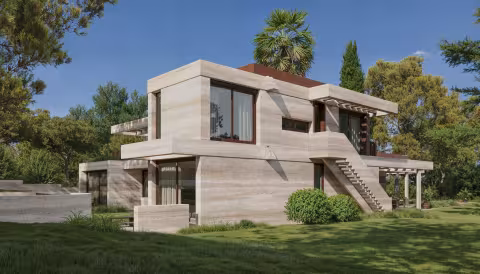 Villa in Saint-Jean-Cap-Ferrat — architecture by Studio Takaya