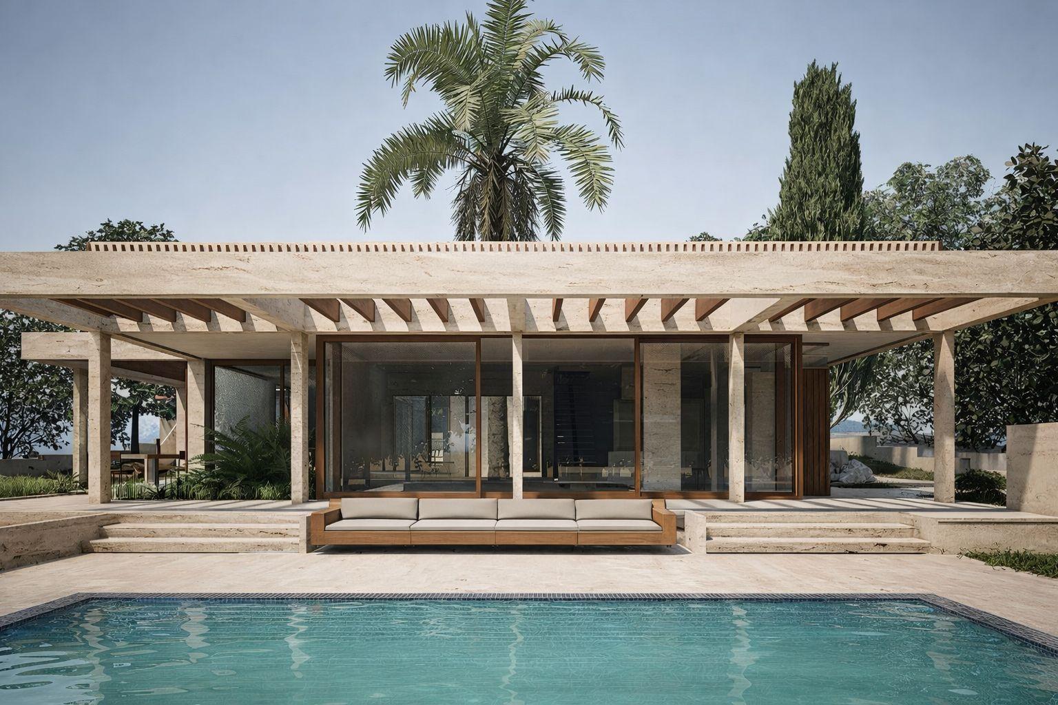 Villa in Saint-Jean-Cap-Ferrat — architecture by Studio Takaya